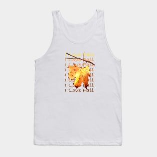 Fall Colors, I Love Fall Tank Top